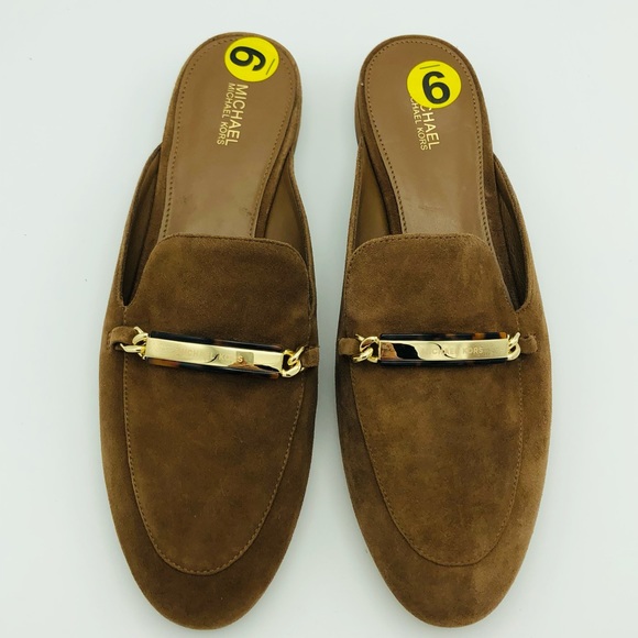 Michael Kors Women's Nadia Slide Mule Shoes - Picture 2 of 5